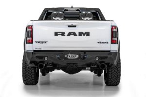 Ram 1500 TRX Bumper - Rear - Addictive Desert Designs - Bomber - Hammer Black - `21-`27